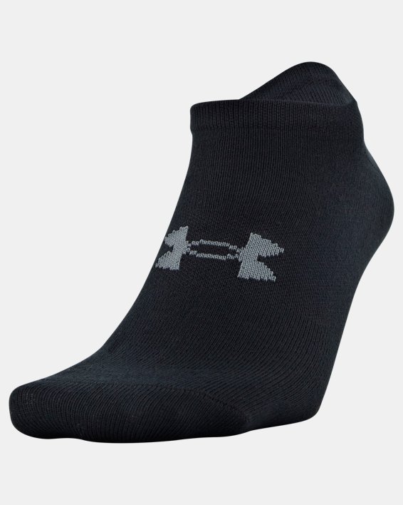 Men's UA Essential Lite 6-Pack Socks, Gray, pdpMainDesktop image number 11